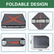 thumbnail image 5 of Bolsa organizadora plegable para debajo de la cama, ideal para ropa, edredones, mantas y mudanzas. Con asas, gran capacidad, ahorra espacio. Aestivo | Gris | AESTIVO, 5 of 7