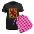 thumbnail image 5 of CafePress - Scots Lion Pajamas - Women's Short Sleeve Print T-Shirt and Pants Dark Cotton Pajama Set, 5 of 7