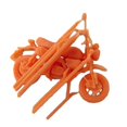 thumbnail image 4 of Modelo de Motocicleta Realista 1:64, Mini Motocicleta Pequeña para Escena DIY, Diseño de Mesa de Arena, Adorno de Decoración, 4 of 7