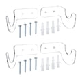 thumbnail image 1 of Unique Bargains Light Saber Stand Wall Mount Acrylic Light Sword Display Holder Baseball Bat Rack, Clear 2 Pairs, 1 of 6