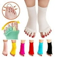 thumbnail image 2 of Alignment Massage Yoga Sock Open Five Toes Separator Gym Foot Pain Relief Socks, 2 of 5