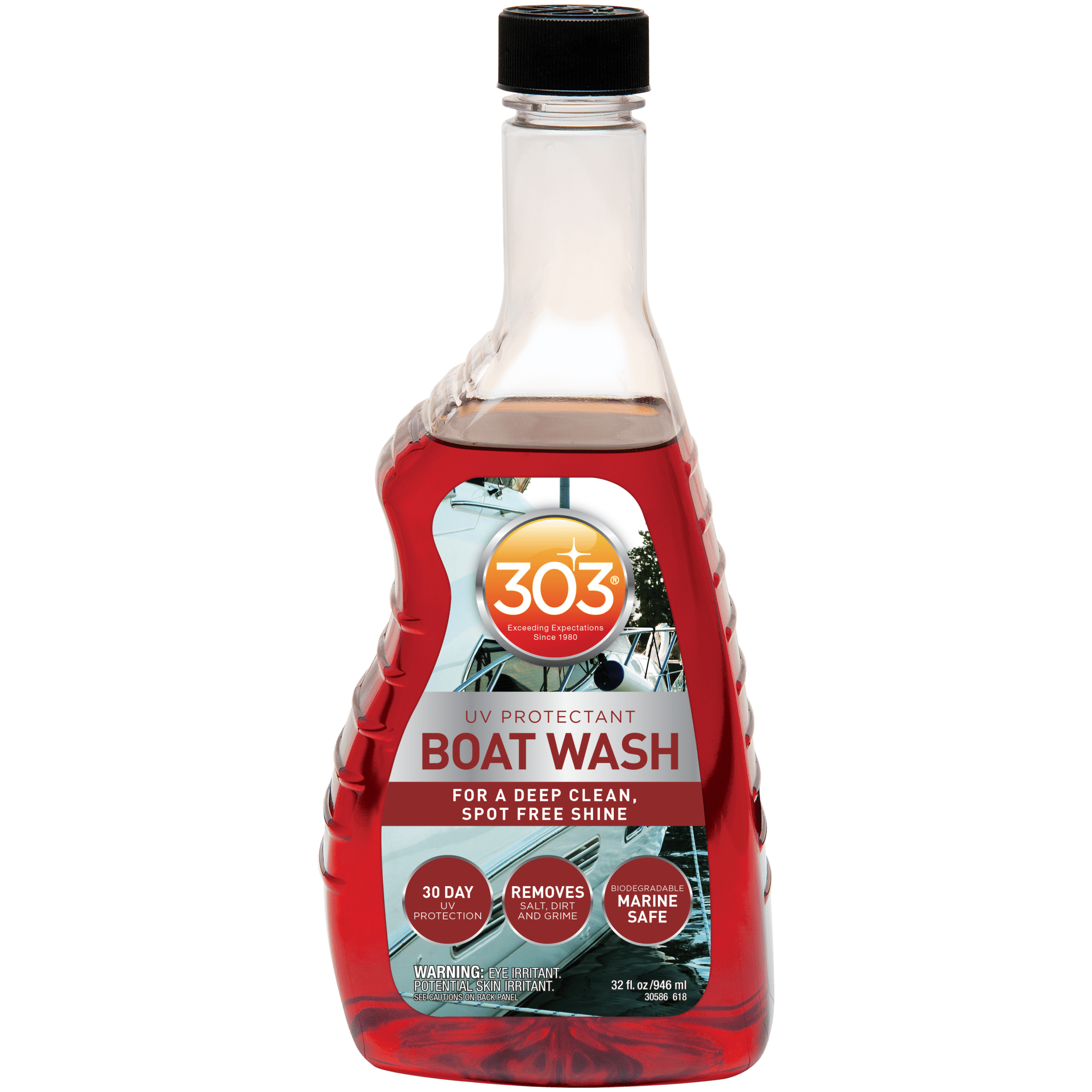 303 Boat Wash with UV Protectant For A Deep Clean, Spot Free Shine