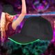 thumbnail image 5 of Sombrero de béisbol LED con luz, sombrero de fiesta que brilla, accesorios para fiestas rave, festival club escenario actuación de hip hop, sombrero negro con luces verdes, 5 of 6