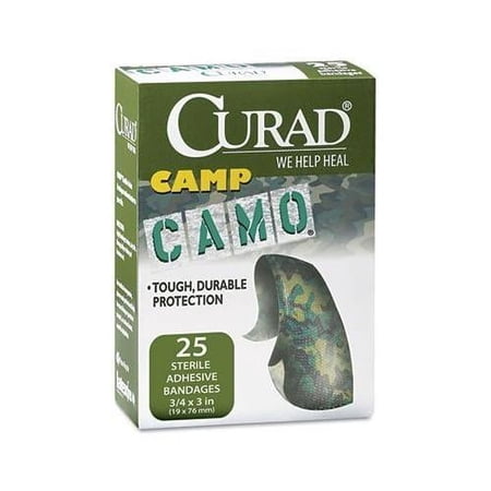 Camo Fabric Adhesive Bandages