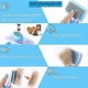 thumbnail image 2 of Dog Comb Brush, Pet Grooming Brush, Daily Use to Clean Loose Fur & Dirt, Great for Dogs and Cats With Medium Long Hair - Blue, 2 of 5