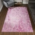 thumbnail image 4 of Addison Nolita Traditional Wool Lipstick Damask Area Rug, 4 of 5