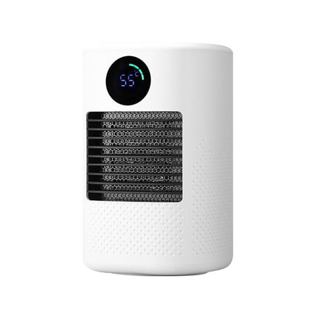 

Kuluzego Household Mini Heater Hot Air Blower Cooling Fan Cooling and Heating Liangyi Desktop Heater