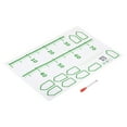 thumbnail image 3 of Unique Bargains Growth Chart 200cm Metric Height Chart Ruler Wall Decor with Marker Pen, Green, 3 of 6