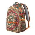 thumbnail image 2 of Mantra Bohemian Geometric Backpack&nbsp;- Artistic & Functional School Backpack, Water-Resistant Bookbag with Side Pockets, Great Gift for Back to School, 2 of 6