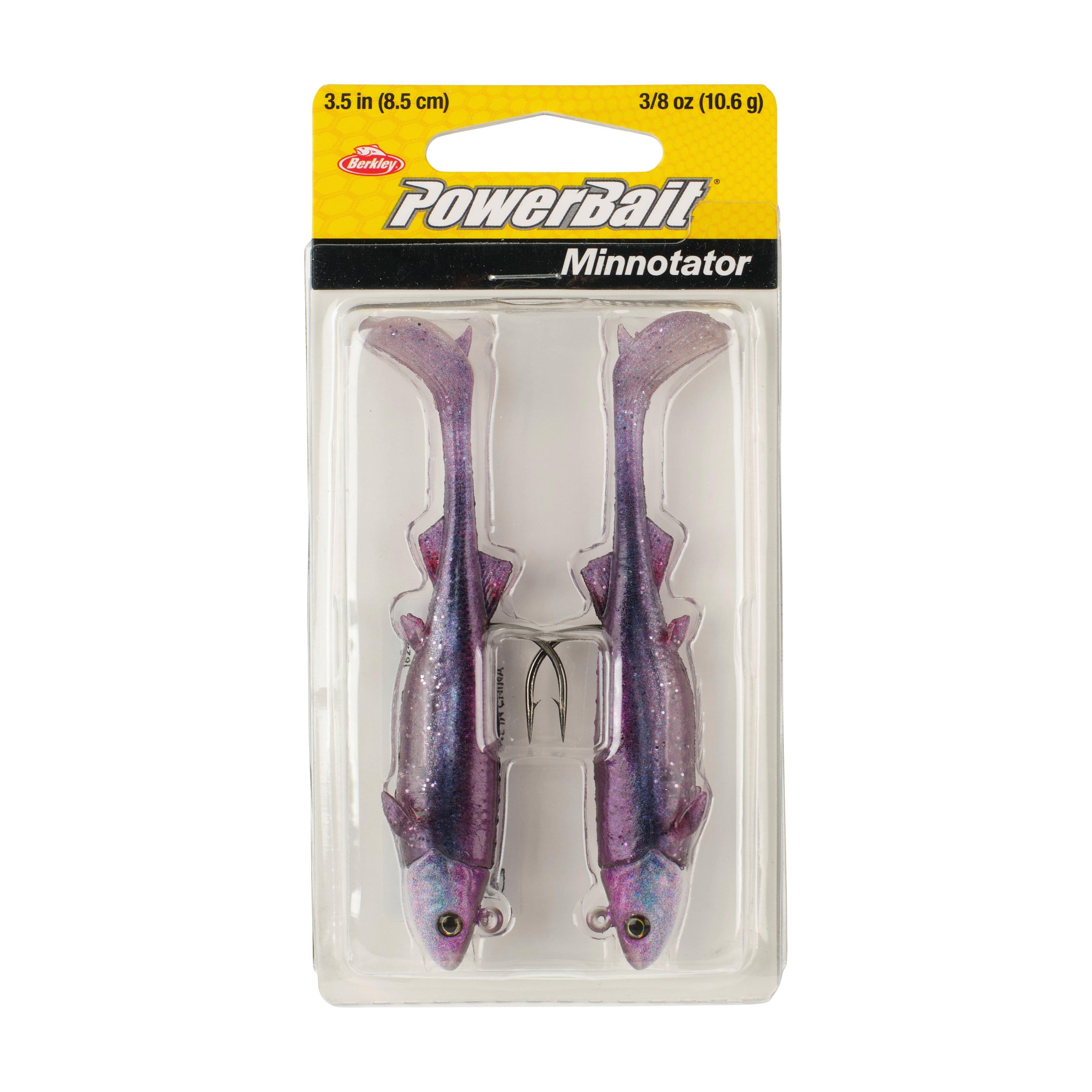 Berkley PowerBait® Minnotator, 3.5 in, Purple Shiner