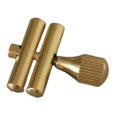 thumbnail image 3 of Abrazadera de sujeción para ligadura de saxofón, tornillo de apriete, repuesto de metal, instrumento musical, reparación compacta para boquilla., 3 of 8