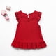 thumbnail image 3 of Tirantes Para Camisa Blusa Gibobby con volantes de algodón de color Tops para niñas Rojo 6-12 Meses, 3 of 5