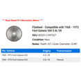 thumbnail image 2 of Flywheel - Compatible with 1968 - 1972 Ford Galaxie 500 5.0L V8 1969 1970 1971, 2 of 2