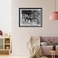 thumbnail image 3 of Historic Framed Print, [Young men training in blacksmithing at Hampton Institute, Hampton, Virginia], 17-7/8" x 21-7/8", 3 of 9