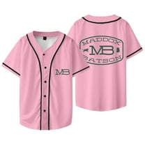 Maddox Batson MB Logo Baseball Jacket Tee I Need A Truck Tour Merch Women Men Short Sleeve T-shirts