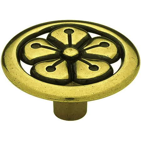 Liberty 1-3/8" Open Flower Design Round Knob, Lancaster