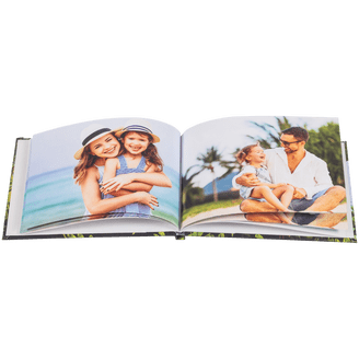 New View Gifts Faux Leather Mini Photo Album-Black - Walmart.com