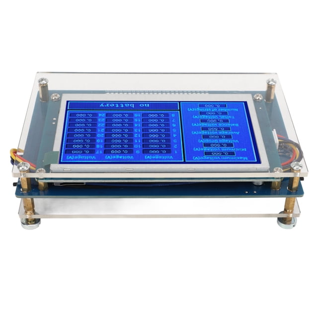 Battery Tester,1 to 24S Battery Battery Load Tester Battery Pack Tester Streamlined Design