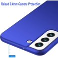 thumbnail image 3 of Case for Samsung Galaxy S22 Phone Case Protective Slim [Defend from Scratch/Slip/Drop/Fingerprint] Matte PC Hard Minimalistic Phone Cover for Samsung Galaxy S22-Blue, 3 of 12