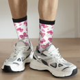 thumbnail image 6 of KLL Girl Butterfly Print Cool Socks Men's Women's Crew Socks Funny Crazy Novelty Stockings, 6 of 6