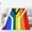 Gay Pride South Africa Flag, variant on Pride Blanket Rainbow Progress Throw Blanket 60x50 Inches Intersex Inclusive Progress Throw for Couch Sofa Bed Travel