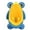 Yellow Blue, variant on Ergonomic Frog Children Baby Potty Toilet