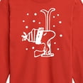thumbnail image 3 of Peanuts - Woodstock Snowfall - Toddler & Youth Long Sleeve Graphic T-Shirt, 3 of 6