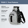 thumbnail image 4 of Mochila portabebés K9 Sport Sack Plus 2 mediana gris claro, 4 of 6