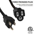 thumbnail image 4 of Cable de extensión Go Green Power GG-13825BK 14/3 SJTW 7,6 m negro, 4 of 7