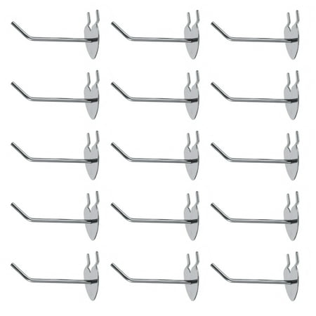 

1 Set 40pcs Heart Shape Wire Peg Hooks Hole Plate Shelf Hooks (Silver)