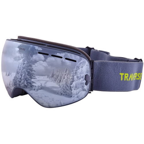 Traverse Virgata Ski, Snowboard, and Snowmobile Goggles, Midnight with Cobalt REVO Blue... by Traverse Sports
