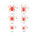 thumbnail image 6 of 1 Set Eye-catching Wall Sticker Add Feeling PVC High Stickiness 3D Spider Bat Window Decal for Home, 6 of 8