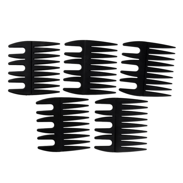 para peinar el cabello 2 en un para hombre, tinte para salón, peluquería, de anchos y finos (5 unidades)