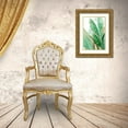 thumbnail image 3 of Kouta, Flora 13x18 Gold Ornate Wood Framed with Double Matting Museum Art Print Titled - Lush Palm I, 3 of 4