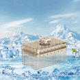 thumbnail image 1 of Cubitos de Hielo onlyliua Grado Alimenticio Caja de Almacenamiento en gran Capacidad para el Hogar, 1 of 6