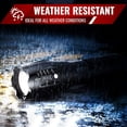 thumbnail image 4 of CHUANK LED Emergency Handheld Flashlight with Adjustable Focus  Water Resistant  5 Modes  Best Tactical Flashlight for Emergency  Camping and Fishing  2 Pack, 4 of 6