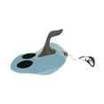 thumbnail image 2 of Trineo de nieve Deportes de invierno Trineo de descenso Regalo Trineo de hierba para niños Niños Niños Azul, 2 of 8