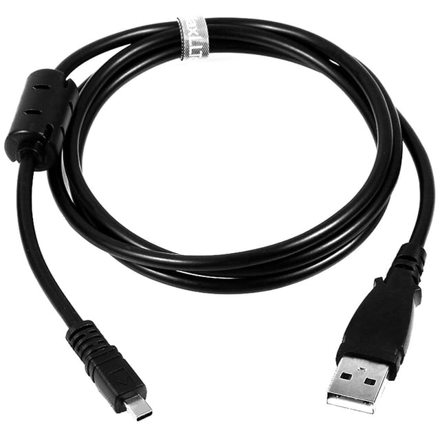 MaxLLTo Cable de fecha USB U-8 U8 de repuesto para cámara digital Kodak EasyShare Z1012 is Z1015 is Z1085 is Z1275 Z1285 Z1485 is Z612 Z650 Z700 Z710 Z712 is Z730 Z740 Z760