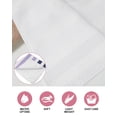 thumbnail image 6 of Anchor Purple Kitchen Dish Towels for Drying Dishes Set of 3, Modern Navy Blue White Striped Nautical Waffle Weave Microfiber Hand Tea Bathroom Towels Quick Dry & Absorbent Towel 12x12, 6 of 7