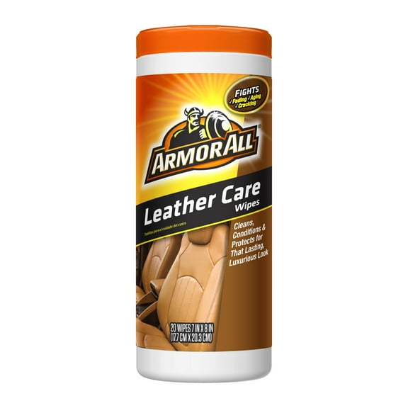 Armor All Leather Care Wipes (20 Count)