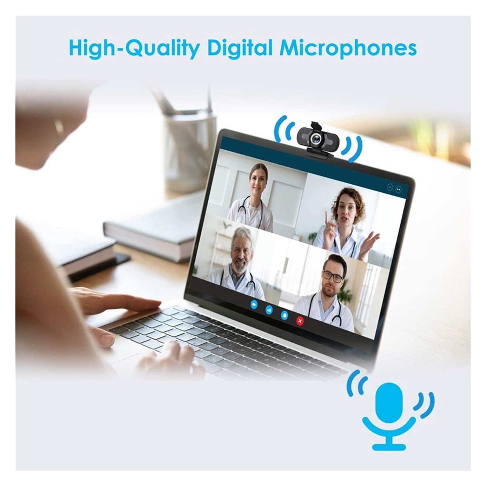 Webcam 1080P Full HD Web Camera With Microphone Web Cam 1080p For PC Computer Laptop Desktop USB Camara Web ,HD Video