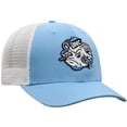 thumbnail image 3 of Men's Top of the World Carolina Blue/White North Carolina Tar Heels Victory Baseline Trucker Adjustable Hat, 3 of 4