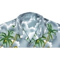 thumbnail image 4 of HAPPY BAY Men's Hawaiian Shirts Short Sleeve Button Down Shirt Mens Tropical Shirts Casual Vacation Summer Party Caribbean Shirts for Men Funny 5XL Motor Ride, Grey, 4 of 6