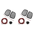 thumbnail image 1 of Scienceny 2 Pieces Vehicle Glass Rear-view Mirror 12V Driving Cushion Pad Heater Heated Defoggers Quick Safe Remover Warm DC Type1 Scienceny CBP084133, 1 of 3