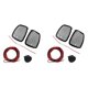thumbnail image 1 of Sidaley 2 Pieces Vehicle Glass Rear-view Mirror Heated Cushion Driving Quick Safe Pad Heater Warm Remover DC Defoggers 12V Type1 Sidaley CBP084133, 1 of 3