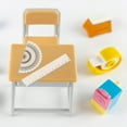 thumbnail image 3 of 4pcs Doll House Rulers Doll House Accessories Mini House Mini Ruler Model, 3 of 8