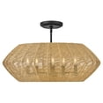 thumbnail image 4 of 40384BLK Hinkley Lighting Luca - 5 Light Medium Drum Chandelier in Transitional-Coastal Style - 28 Inches Wide by 11 Inches High-Black Finish-Black, 4 of 7