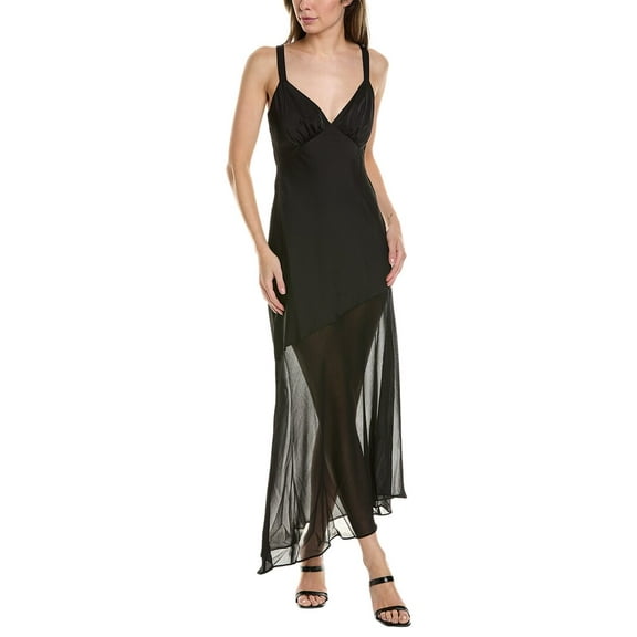 Misha womens  Cemille Maxi Dress, s, Black