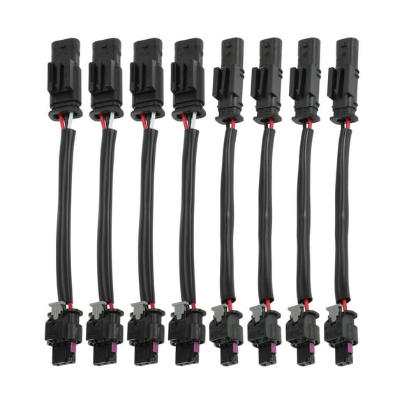Unique Bargains 8PCS Camshaft Position Sensor Connector Plug Wiring Harness Kit 3PIN & 2PIN for Mercedes Benz 4.7L M278 Engine Vehicles 2011-2020 A2761560790/A2769051000