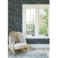 thumbnail image 2 of Chesapeake Alrick Navy Forest Venture Wallpaper, 27-in by 27-ft, 2 of 5